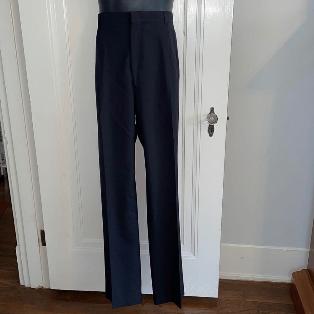 Vintage Berle Tailored black pleat front‎ dress pants